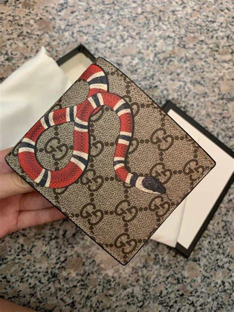 gucci snake belt fake|authentic gucci snake wallet.